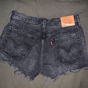 Levi’s 501 black Denim shorts